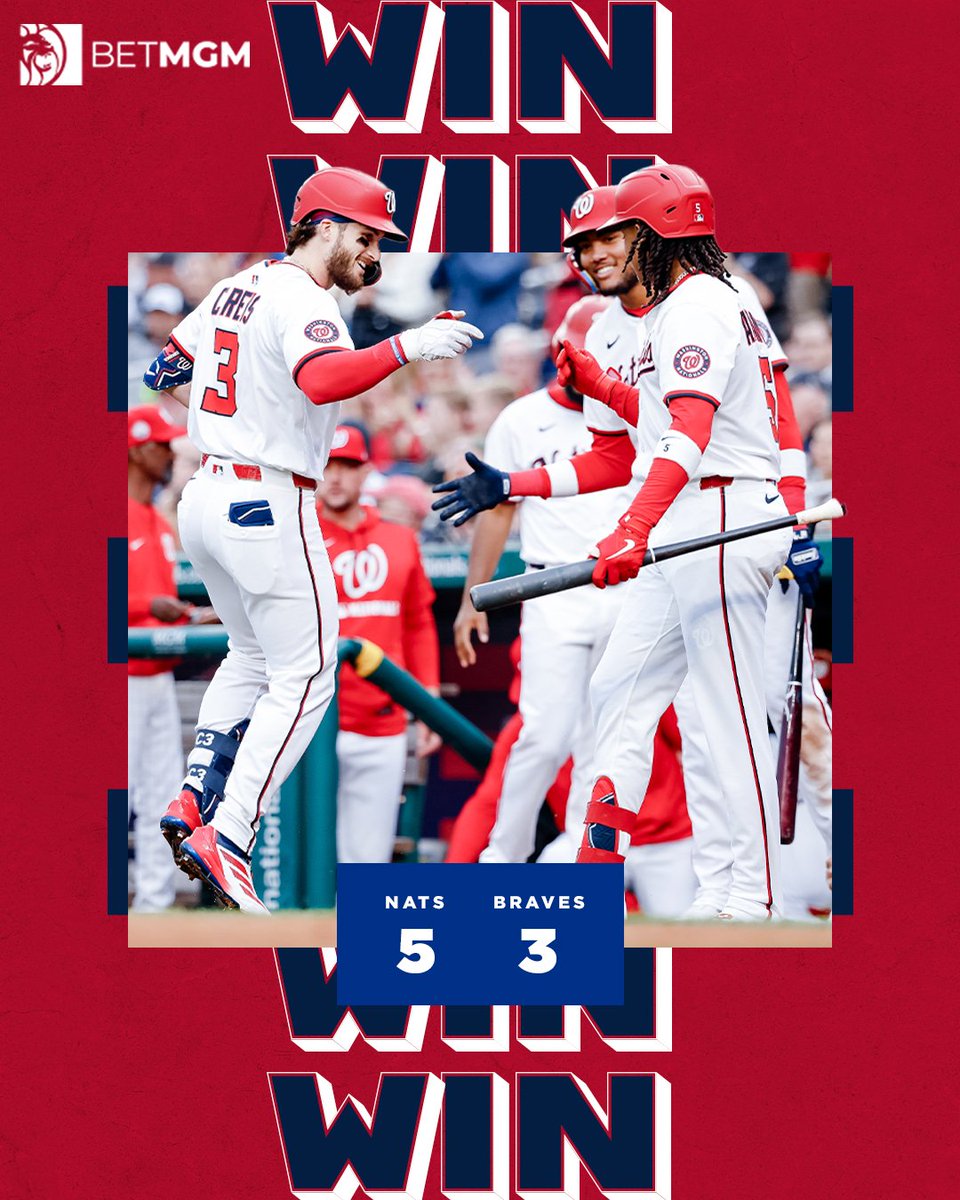 kudos for doing that. for winning.