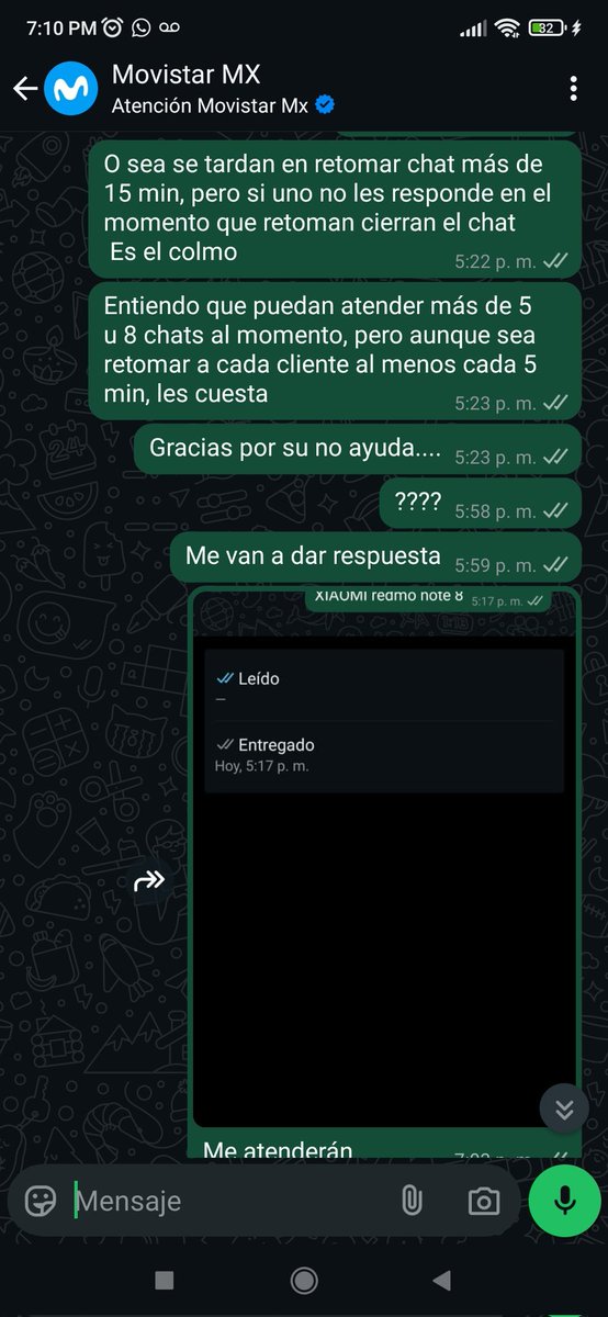 marycar89's tweet photo. Llevo años siendo usuaria de @MovistarMX y que mal plan que hagan esto, llevo casi 2 horas para qué me brinden atención, y no me han dado respuesta... https://t.co/HmgjSwWnG9