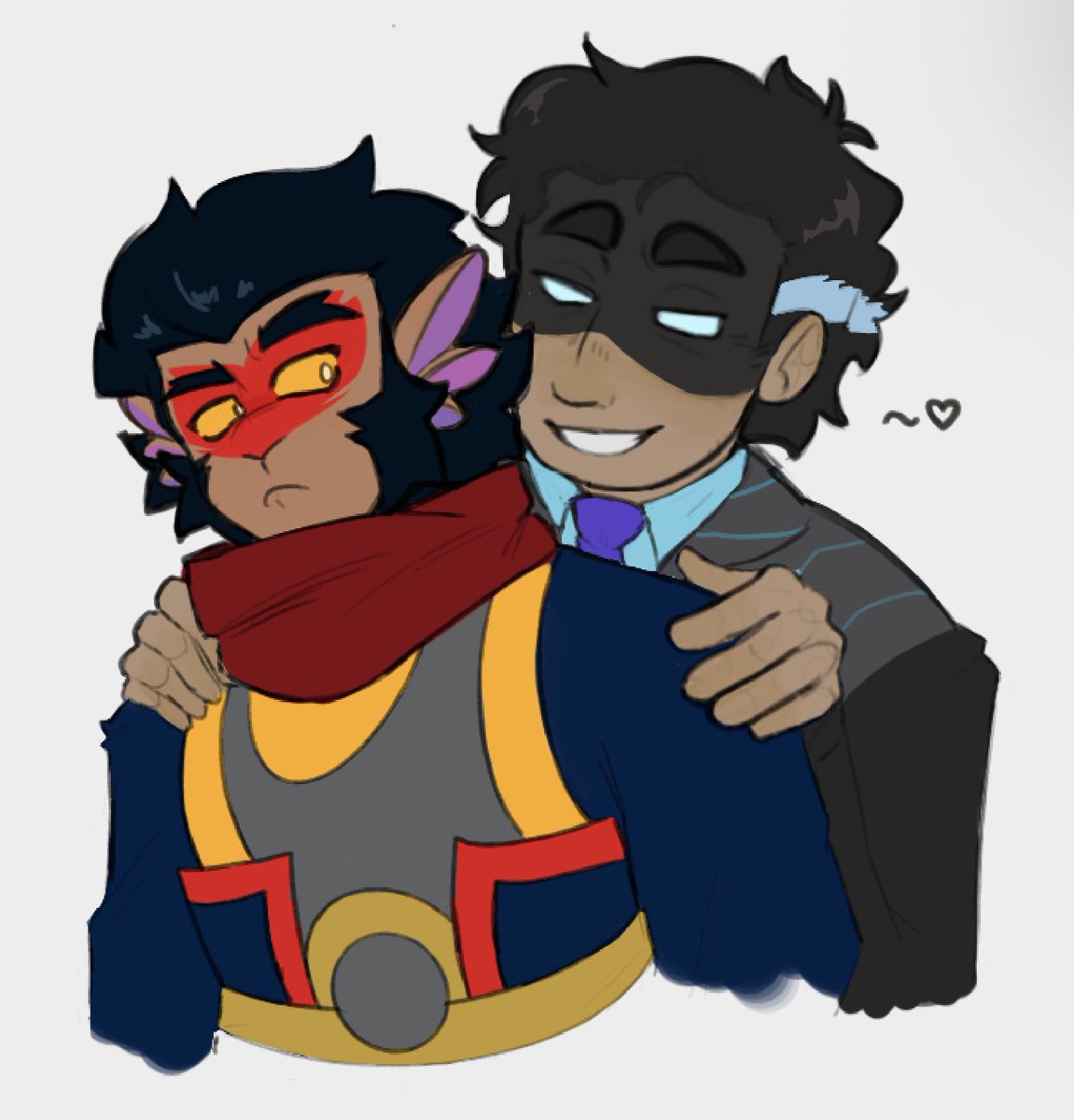 Star_fiish05's tweet image. Heh heh 

#shadowpuppet #LMKfanart