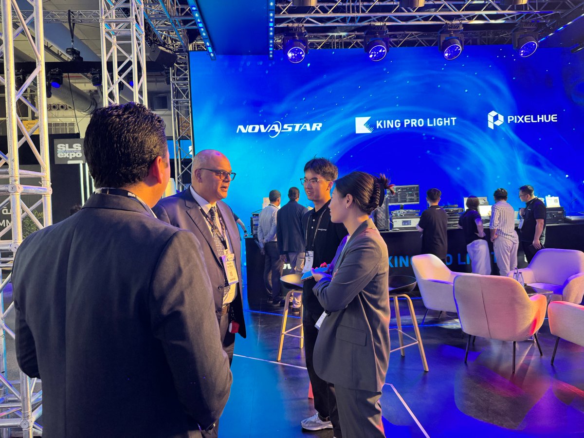 novastartech's tweet image. Day 1 of the SLS Expo  in Saudi Arabia has concluded successfully.🎉
Our special thanks go to our valued partner King Pro Light for their continued support and collaboration.
We look forward to further meaningful exchanges in the days ahead.🎊

#SLS2025 #LEDIndustry #KingProLight
