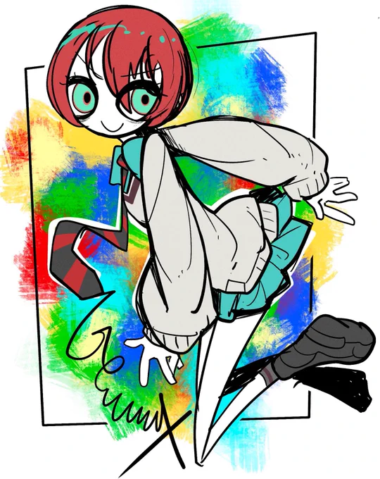 こんなイラスト描いてますよければフォローしてってください 