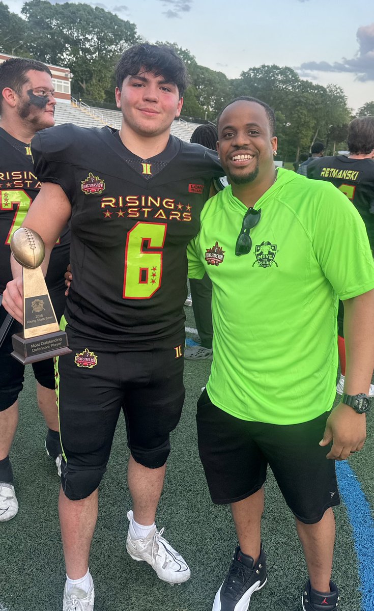 Justin DePietro (@justindepietro6) on Twitter photo Honored to be a captain and earn Defensive Player of the Game in the #Risingstarsbowl as the only sophomore. Thank you to my coaches and teammates. <a href="/CoachWarrick_HF/">Cornell Warrick</a> <a href="/jared_valluzzi/">Jared Valluzzi</a> <a href="/LIBasketball23/">LI Sports Fanatic 🏈🏀⚾️</a> <a href="/CoachPayne99/">Coach Payne, ISSA CPT</a> <a href="/CoachMahmood/">Coach “Moose” Mahmood</a> <a href="/LIBasketball23/">LI Sports Fanatic 🏈🏀⚾️</a> <a href="/LIBLITZ/">LI BLITZ</a> <a href="/coachwhizzy/">COACH WHITE/TRUE GRITT29</a> <a href="/ShotByLJay18/">Lincoln Jacobs</a> Honored to be a captain and earn Defensive Player of the Game in the #Risingstarsbowl as the only sophomore. Thank you to my coaches and teammates. <a href="/CoachWarrick_HF/">Cornell Warrick</a> <a href="/jared_valluzzi/">Jared Valluzzi</a> <a href="/LIBasketball23/">LI Sports Fanatic 🏈🏀⚾️</a> <a href="/CoachPayne99/">Coach Payne, ISSA CPT</a> <a href="/CoachMahmood/">Coach “Moose” Mahmood</a> <a href="/LIBasketball23/">LI Sports Fanatic 🏈🏀⚾️</a> <a href="/LIBLITZ/">LI BLITZ</a> <a href="/coachwhizzy/">COACH WHITE/TRUE GRITT29</a> <a href="/ShotByLJay18/">Lincoln Jacobs</a>