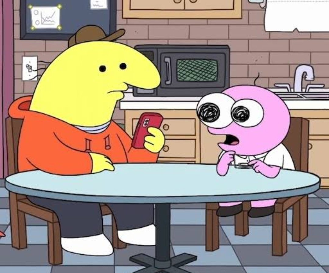 - aqui ta falando que os alquimistas estão chegando

- quem são... quem são os alquimistas?

- só ta falando aqui que os alquimistas estão chegando

- e o q-que que isso quer dizer?

- e-eu não sei, pim, eu só to vendo aqui e ta falando que os alquimistas tão chegando