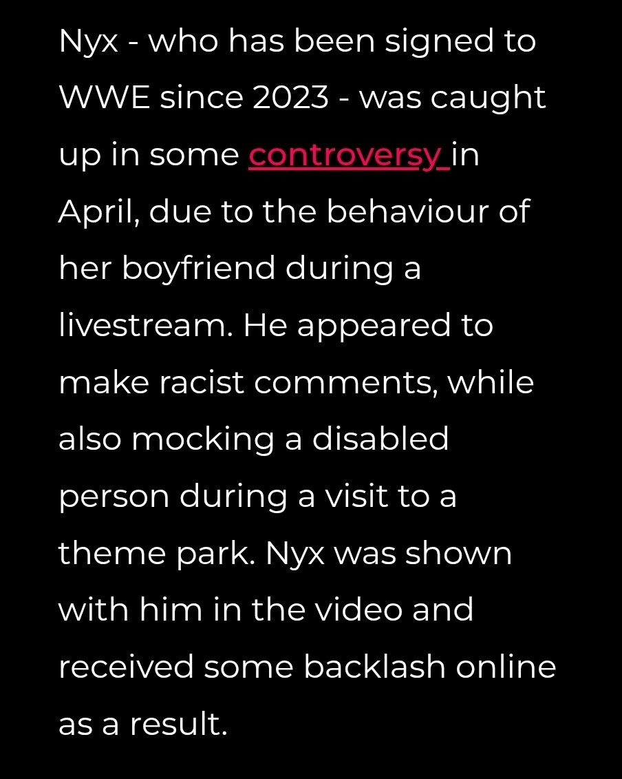 BatsnBats13's tweet image. POV: You caught #FatalInfluence REMOVING Jazmyn Nyx's name and then remembered!!!! Lol YIKES . . . 
#WWE #WWENXT #JazmynNyxNXT