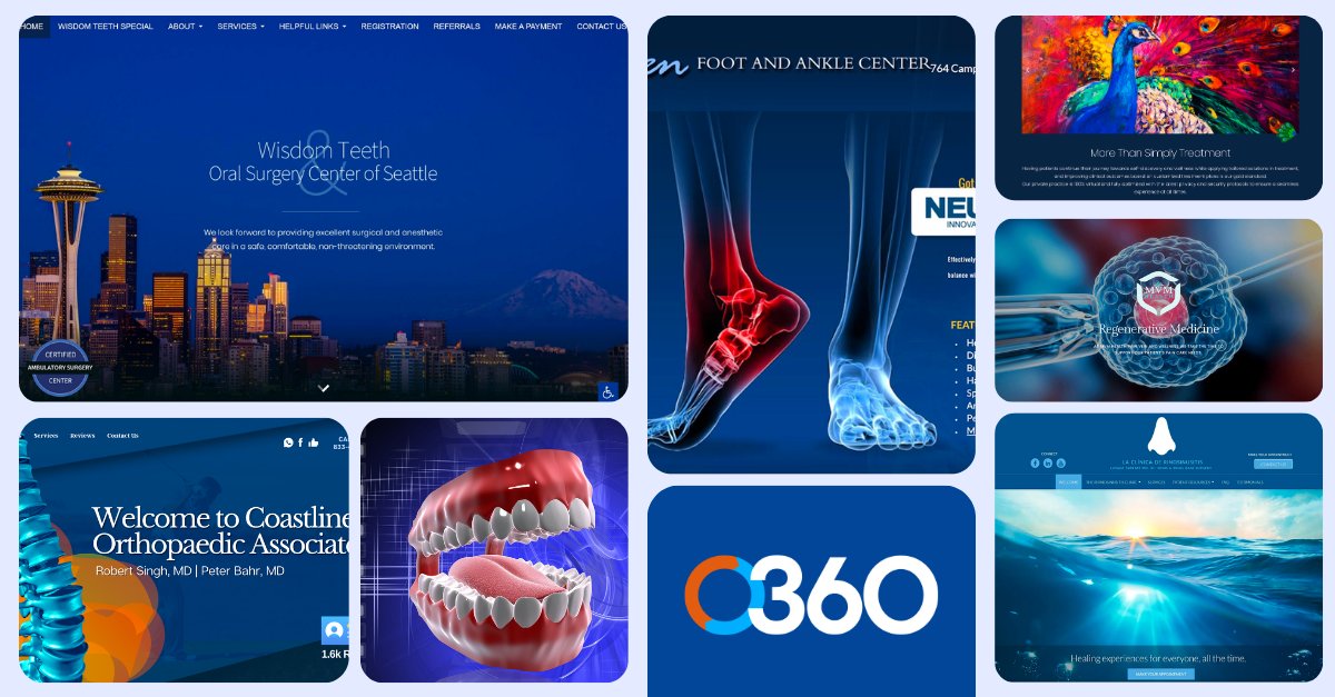optimized360's tweet image. Custom Website Design &amp;amp; SEO for Medical Practices

Elevate your practice with O360—where cutting-edge design meets powerful SEO to help you:

✅Stand out locally &amp;amp; attract new patients

✅Get discovered on Google &amp;amp; social media

✅Access enterprise-grade hosting &amp;amp; powerful tools…