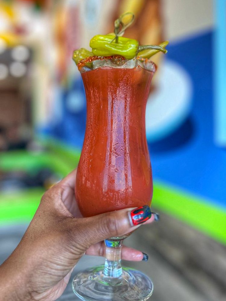 We're turning things up with the NEW Pickleback #BloodyMary.
A crafty, rebellious reviver.
JAMESON® Irish Whiskey | Pickle Juice | Bloody Mary Mix
.
Available at most cafes for a limited time.
[Photo: allie m] #DrinkWell #Pickleback