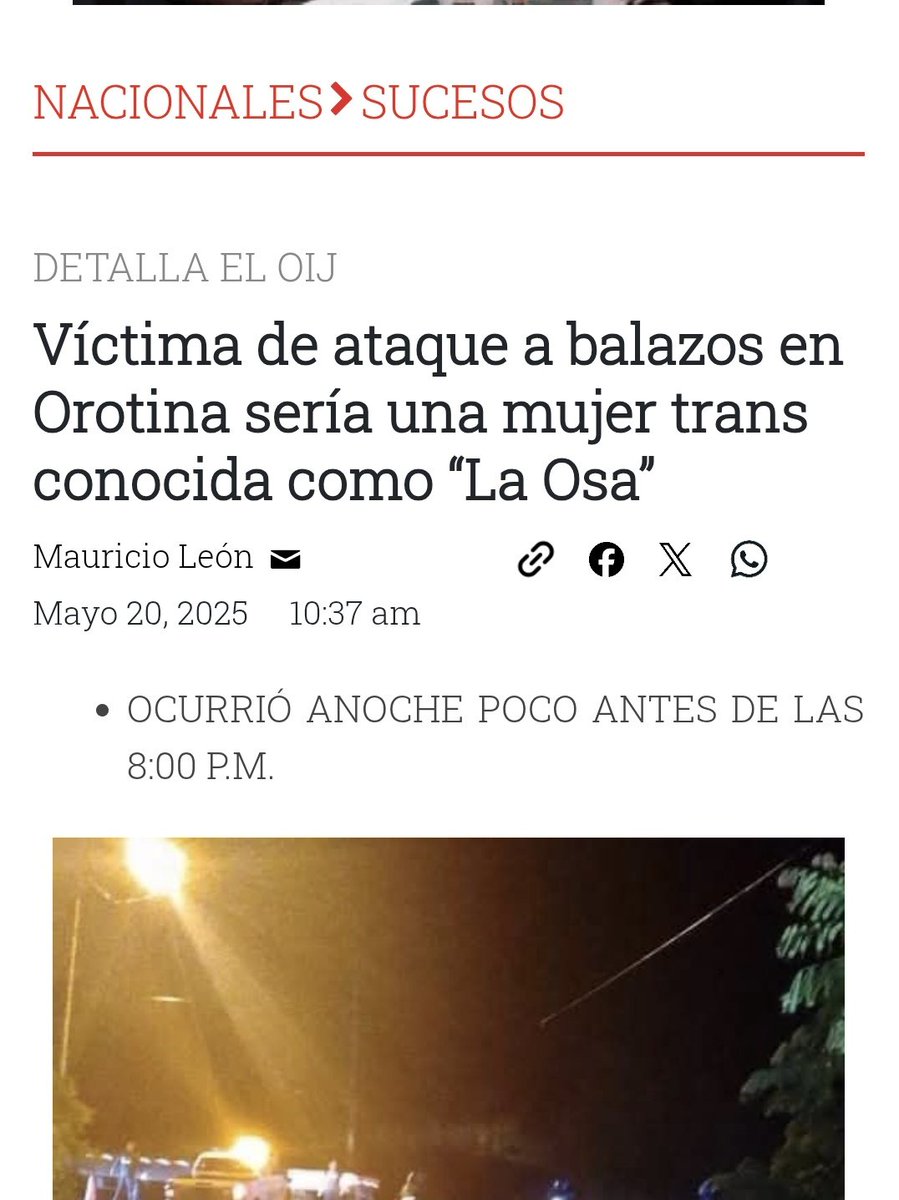 la_tiaKaro's tweet photo. Ayer asesinaron a una chica trans, a Catalina, en Orotina y estos fueron los titulares de los medios nacionales tradicionales 🤦🏻‍♀️
Estas no son formas de hacer periodismo que una esperaría.
¡Respeten las identidades trans! https://t.co/CoOLeji7y8
