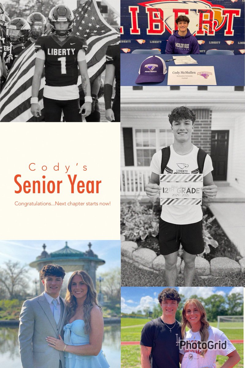 Coach Dan (@coachmcmullen) on Twitter photo Last day of high school <a href="/LHSFTBALL/">Liberty HS Football</a> for <a href="/Cody_QB1/">Cody McMullen</a>! So proud of you kiddo...I know your next chapter is going to be amazing! Here we come <a href="/Mckendree_FB/">McKendree Football</a> Last day of high school <a href="/LHSFTBALL/">Liberty HS Football</a> for <a href="/Cody_QB1/">Cody McMullen</a>! So proud of you kiddo...I know your next chapter is going to be amazing! Here we come <a href="/Mckendree_FB/">McKendree Football</a>