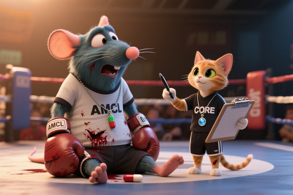 AMCL_Labs's tweet photo. 😺👉🏻“In the next round, you should keep moving and don't let him find his rhythm! Use more jabs to control the distance, and pay attention to his left hook, dodge and then counterattack!” https://t.co/xfS8ts7ljn