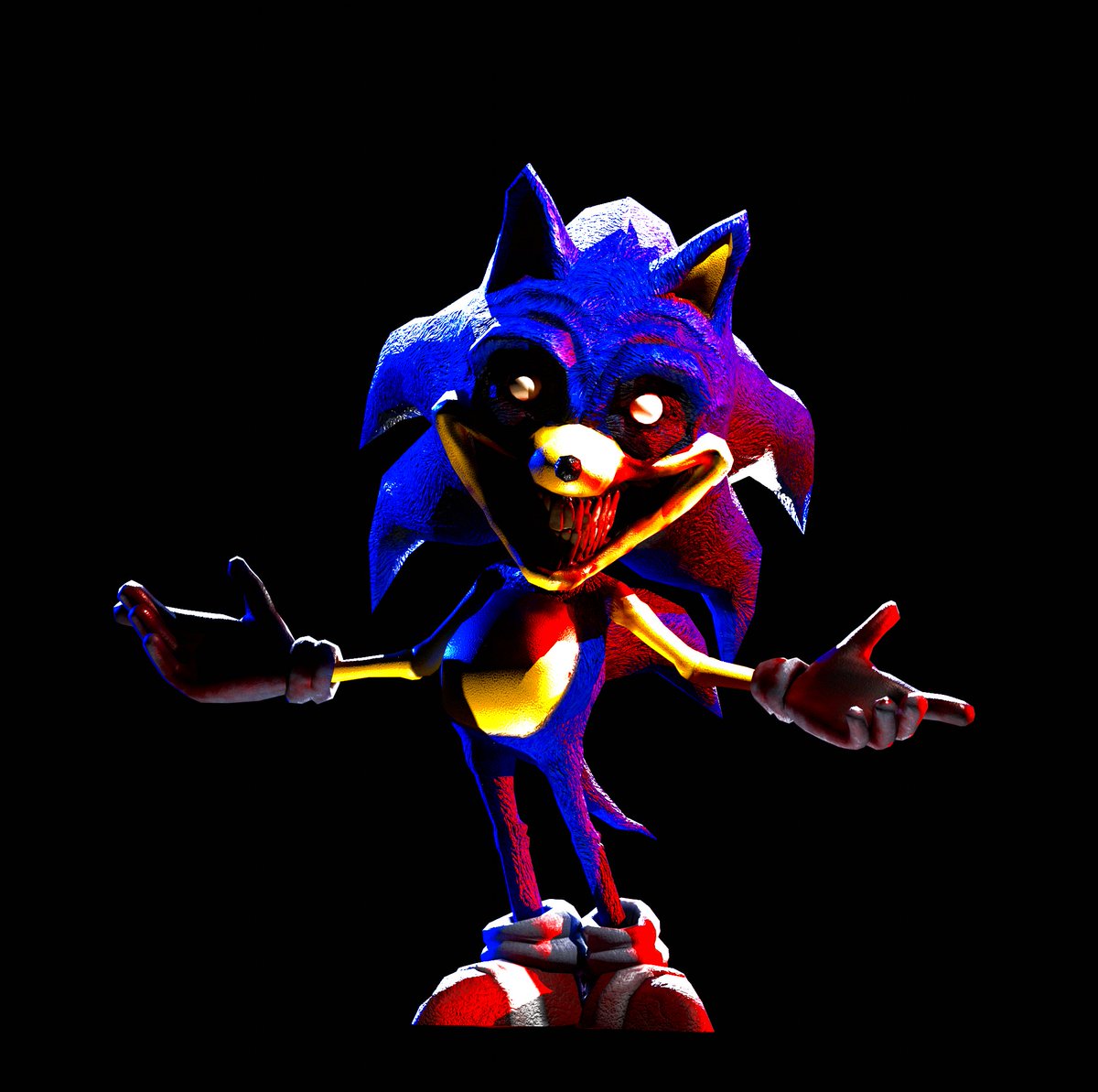 Shweebus's tweet image. All Father model I made for @HogSweeped Sonic Saves Robloxia #QuillularHorrors2011