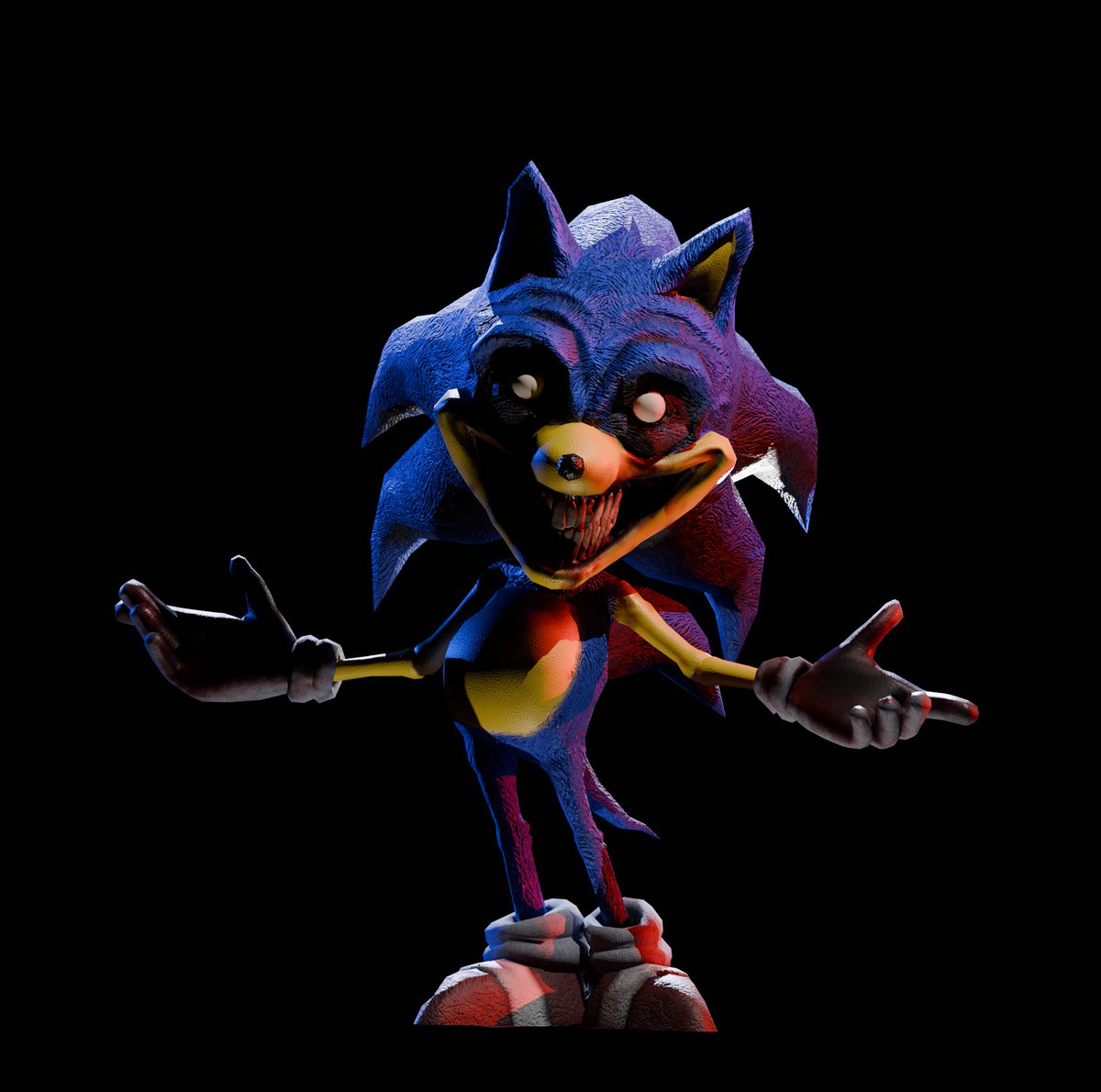 Shweebus's tweet image. All Father model I made for @HogSweeped Sonic Saves Robloxia #QuillularHorrors2011