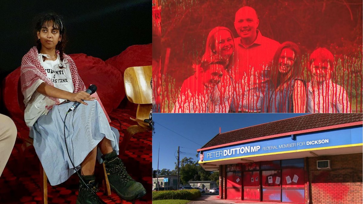 Aahana Nag sentenced for spray-paint attack on Peter Dutton’s office during the election campaign

📰 Read story here: theaustraliatoday.com.au/aahana-nag-sen…

🔴 Targeted Dutton over Gaza &amp; Trump ties
🔴 Arrested at 2:30 am with a police dog tracking
🔴 “This was an act of resistance,” Nag told
