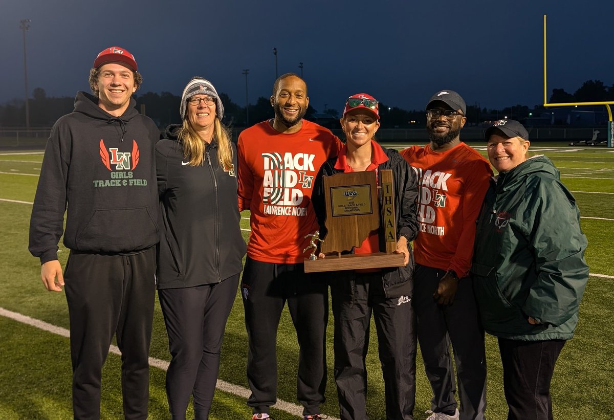 Congratulations to the LN girls track &amp; field team - IHSAA Sectional Champions! <a href="/LNHSwildcats/">Lawrence North</a> <a href="/ltgoodnews/">LT Schools</a> <a href="/LNTF9/">LNTF</a>