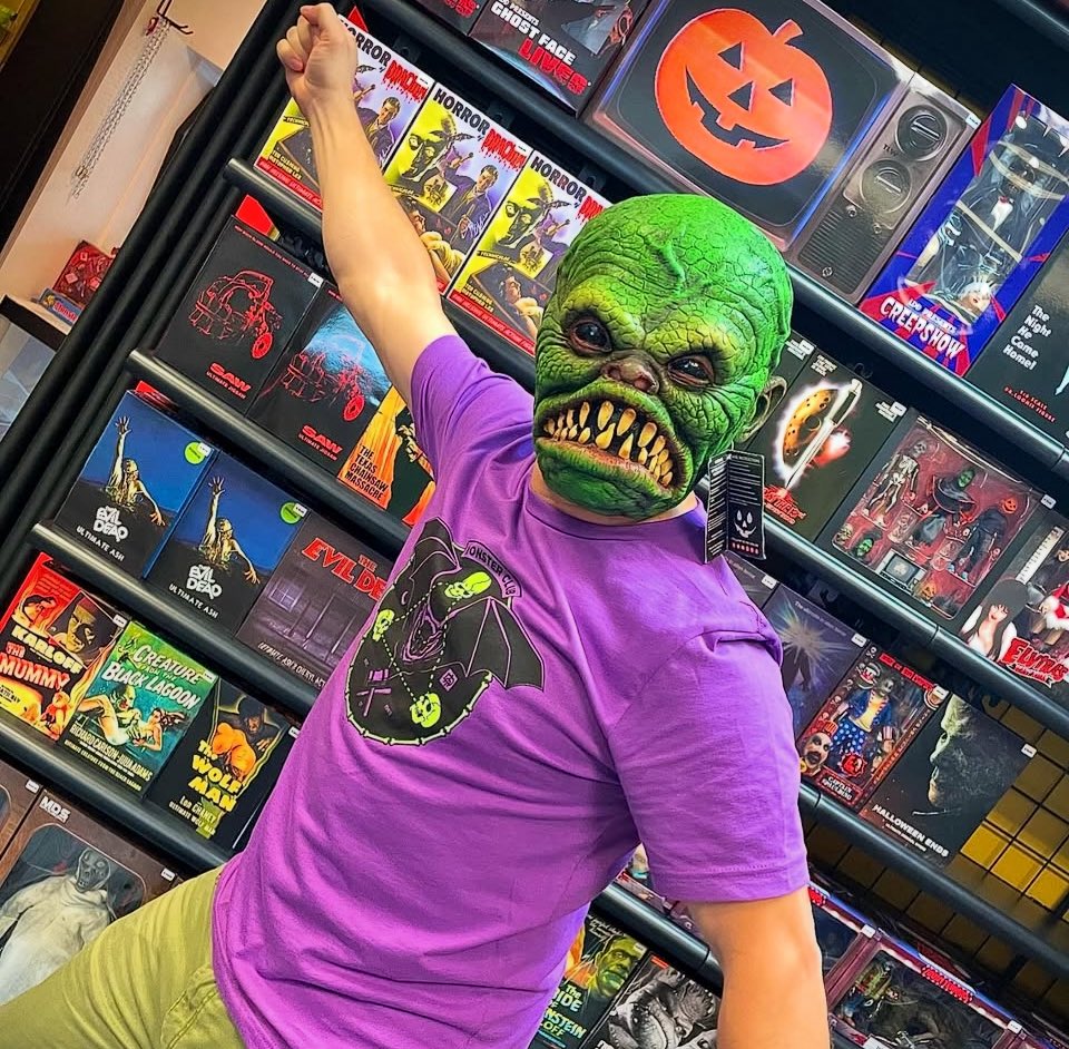 Attention all Ghouls! Shop's back open Wednesday 11am-4pm. Last chance to visit us this week, before we head to Halfway to Halloween Market in Medina, OH this Saturday! Shirt: <a href="/DeadInkApparel/">Dead Ink Apparel</a>