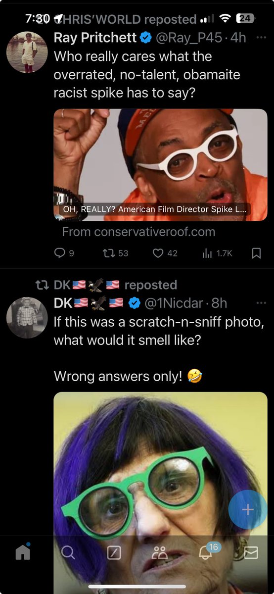 Hey is this Spike Lee’s mom?