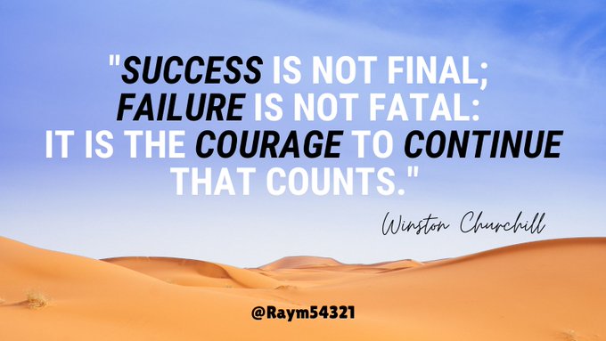 Raym54321's tweet image. #success #failureisnotanoption #courage #makemoneyonline
