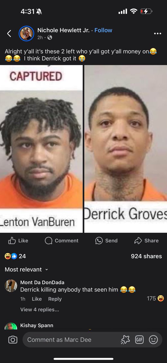 864Dee_'s tweet photo. Who y’all got last to be caught https://t.co/9MbVSXpfYn