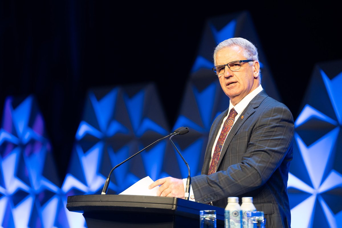 GRX25 kicked off with Christine Gibbs Stewart, Austmine, and Stephen Durkin, AusIMM, who set the tone for an event focused on collaboration, transformation, and leadership, followed by The Hon. Dale Last MP, Queensland Minister for Natural Resources and Mines #GRX25
