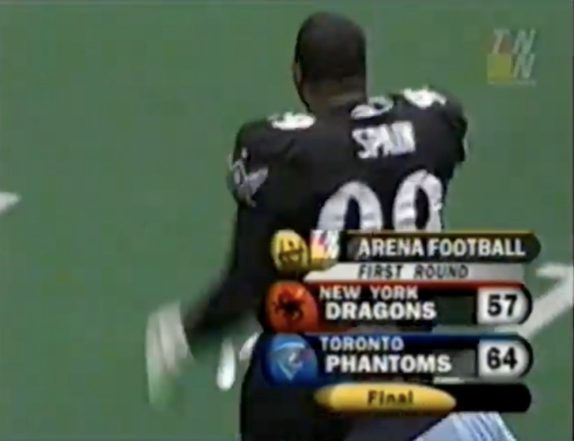 OffTheWallFB's tweet photo. Big thanks to @ZachKeilman for hopping on #TheTurfTapes this week!
New York Dragons vs Toronto Phantoms was a BANGER
Aaron Garcia, Damian Harrell, Kevin Swayne -- DOGS!
#rollingrollingrolling #ArenaFootball https://t.co/oQxuF1t8PJ