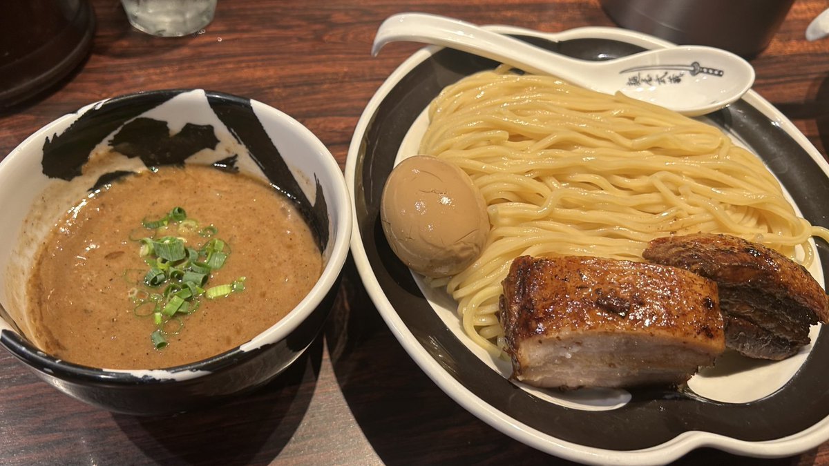 やっと解放されたので2倍盛りつけ麺🫶さぁACJに向けてあと少し頑張ります