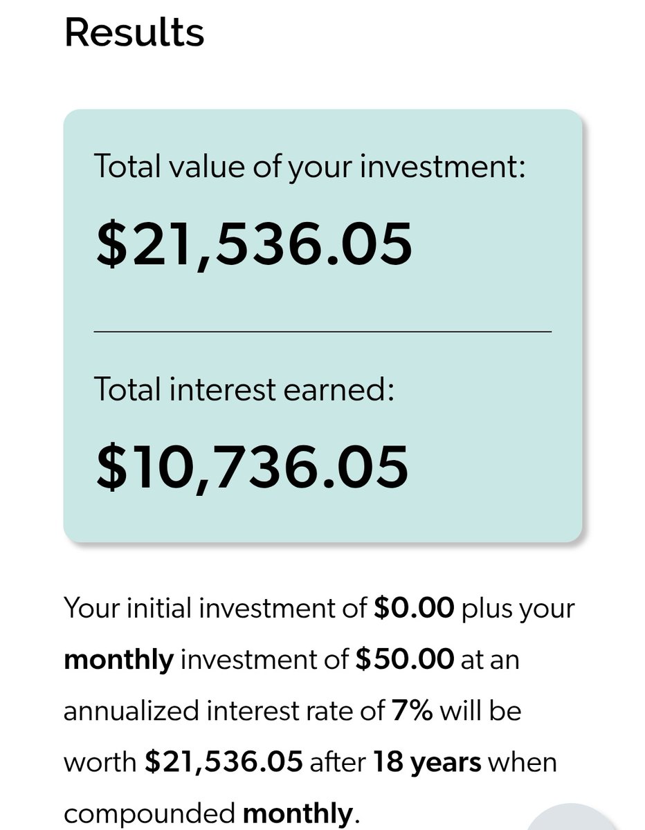 If you invest $50/month in the stock market for your kid from 0-18, they  will end up with over $22,000 If you invest the same $50/month in Bitcoin,  they will end up