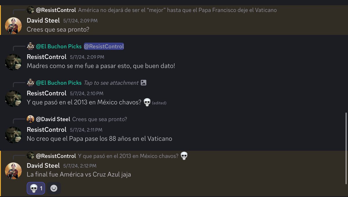 Alan__Zanetti's tweet photo. @resist_control @BluMaze27 Relájate, numeritos, ahí dice claramente hasta que deje el vaticano, no el año, ese kbron ya dejó el vaticano, o a poco literalmente se lo van llevar a otro país? Obvio no. Si es campeón el diablo, pues le atinaste y ya, y si no, te sacas otros números rebuscados para atinarle. https://t.co/vOc5KFhCYd