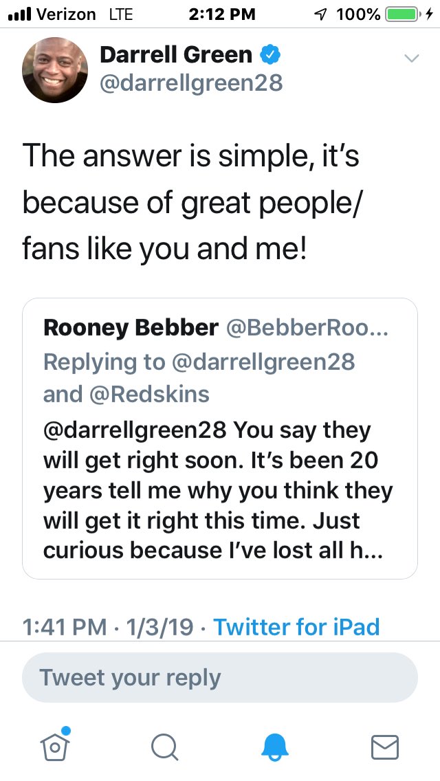 BebberRooney's tweet image. You were right HOF #28 we are back!!! #Commanders #HTTR #JD5 😁