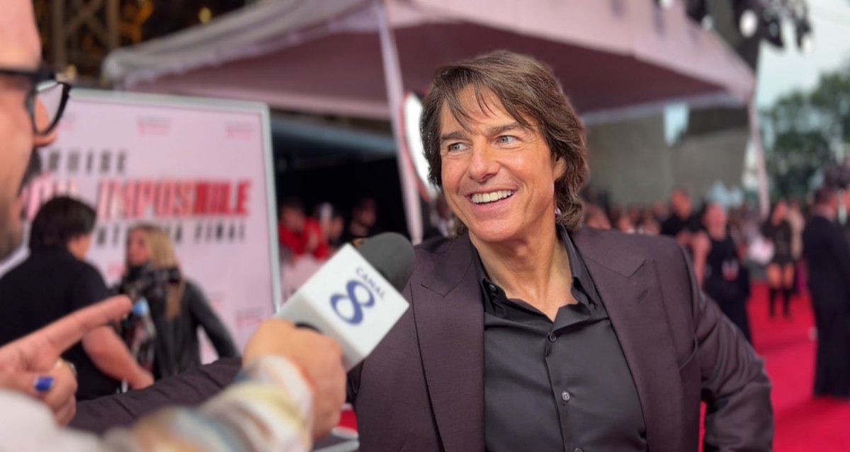 gonyz's tweet photo. Misión::Cumplida ✅

Mañana en #NoticiasDeLaMañana y #EstaMañana del @heraldo_tv la entrevista con @TomCruise en la premier de #MisionImposible 

#MissionImpossible https://t.co/Geq53LH7CM