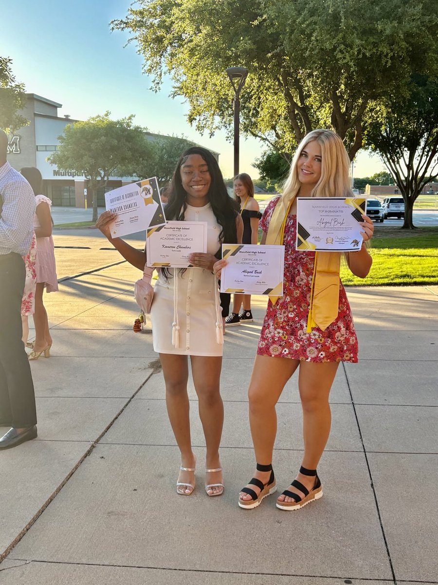 Tiffany Chambers (@tiffbballlvr) on Twitter photo @kameronchamber3 graduating NHS and Cum Laude👏🏾👏🏾 and <a href="/_abbybush_txusa/">Abby Bush</a> graduating Summa Cum Laude, Top 20 in her class, and NHS. Proud of these 2025 ladies..shining on and off the court!! Amazing🏀<a href="/LadyTigers_MHS/">Mansfield Girls Basketball</a><a href="/MISDathletics/">MISD Athletics Dept.</a> <a href="/_BrookeBrittain/">Brooke Brittain</a> @kameronchamber3 graduating NHS and Cum Laude👏🏾👏🏾 and <a href="/_abbybush_txusa/">Abby Bush</a> graduating Summa Cum Laude, Top 20 in her class, and NHS. Proud of these 2025 ladies..shining on and off the court!! Amazing🏀<a href="/LadyTigers_MHS/">Mansfield Girls Basketball</a><a href="/MISDathletics/">MISD Athletics Dept.</a> <a href="/_BrookeBrittain/">Brooke Brittain</a>
