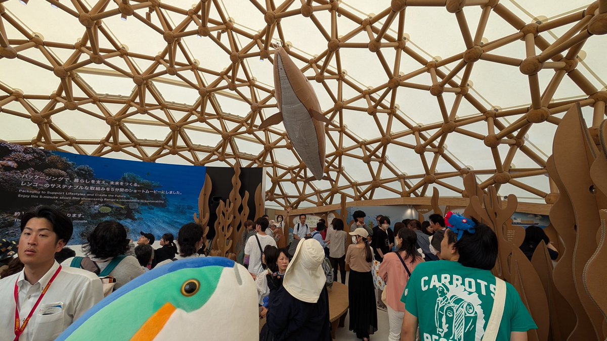 KT500000's tweet photo. ブルーオーシャンドーム
不思議なところも多かったけど、なかなか良かったね
クジラの動きについては秘密が！
全８種のノベルティあるけど揃えるのは、、、 https://t.co/CUAlJsxNts
