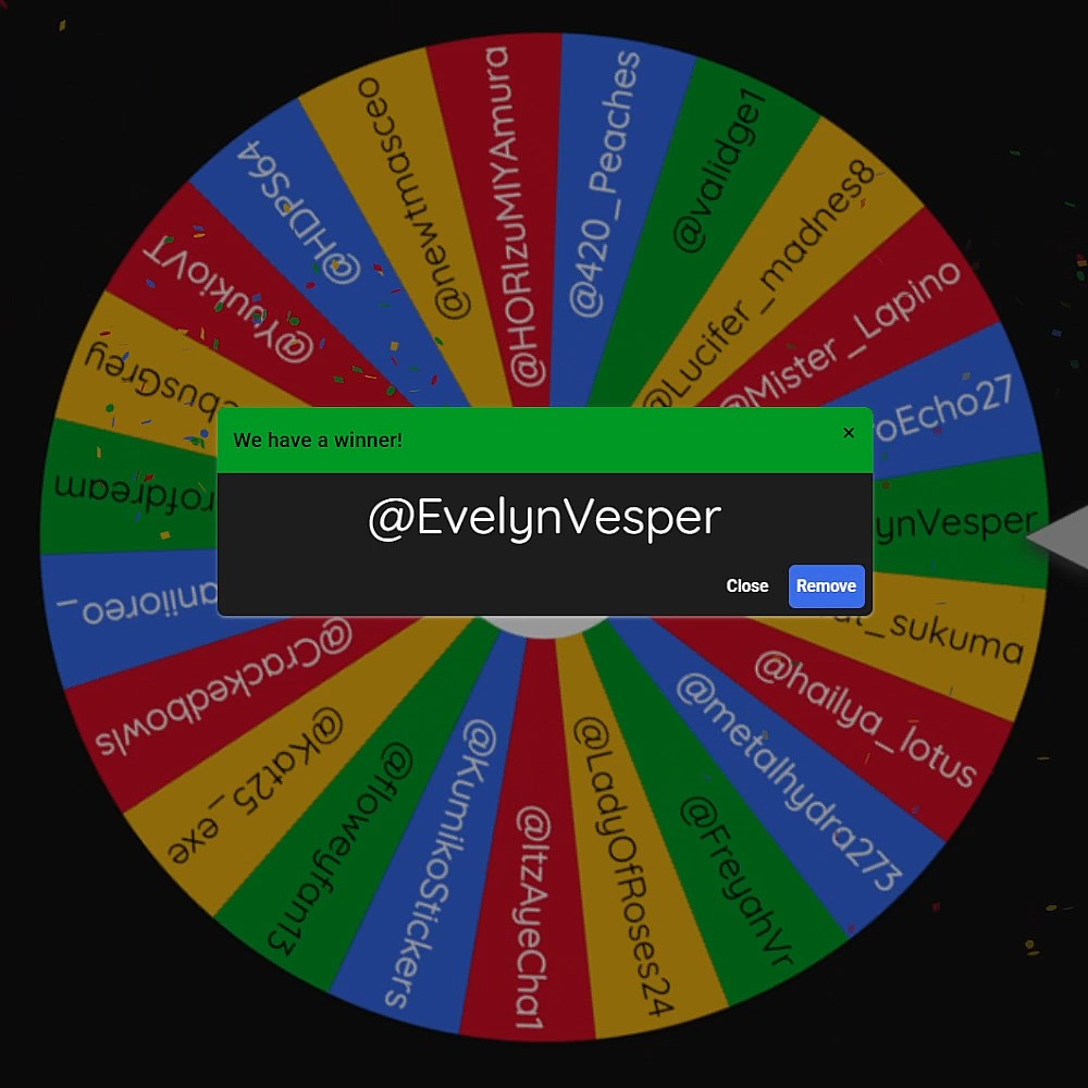 agiri_box's tweet photo. ✨Congratulations to @EvelynVesper 🥳🎉🎊
And thank you to everyone who joined the raffle!!

#artraffle https://t.co/lswTW4D6Id