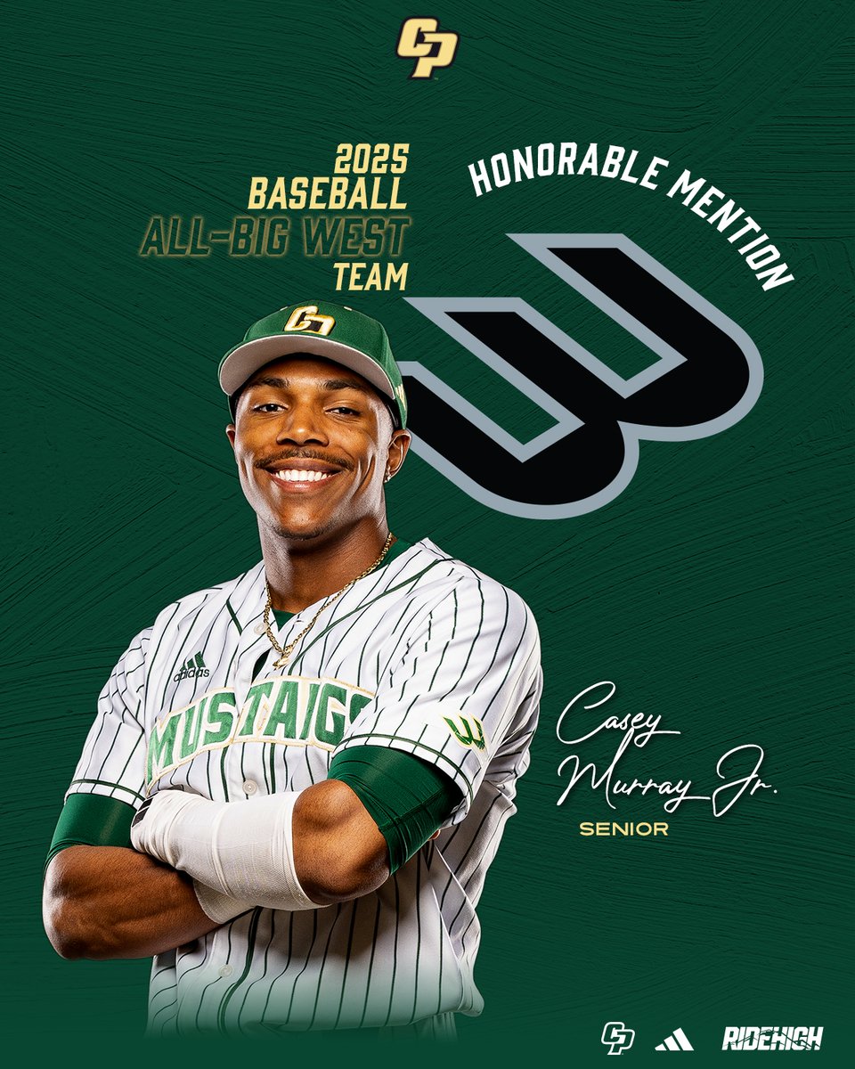 Collins, Nate Castellon, and Jake Torres were named to the second team, and Casey Murray Jr. rounded out the conference team spots with an honorable mention! 😤

#RideHigh