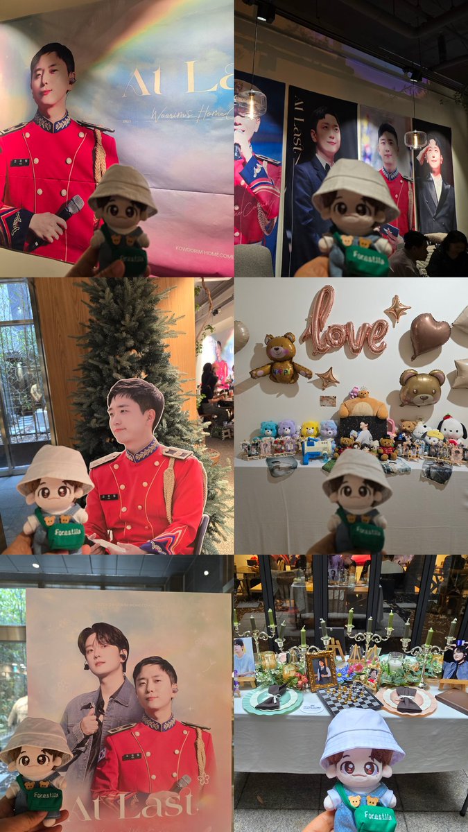 Gloria1510_like's tweet photo. 전역기념카페 두곳을 다녀왔어요~ 예쁜 장식들과 멋진사진들로 가득 채워진 곳에서 행복하고 즐거운시간을 보냈어요~♡
준비, 진행해주신 분들 덕분에 멋진추억 적립했어요 감사합니다!
#포레스텔라_베이스_고우림_컴백
#Welcom_Woorim_Day
#우림이와_함께하는_봄날의_울림
@woolim_is
@At_Last_WR https://t.co/1Ngufz6IFk