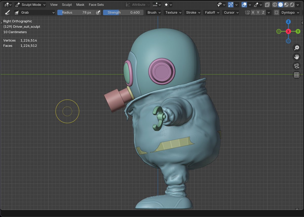 Some of you might know this guy
#WIP #b3d
