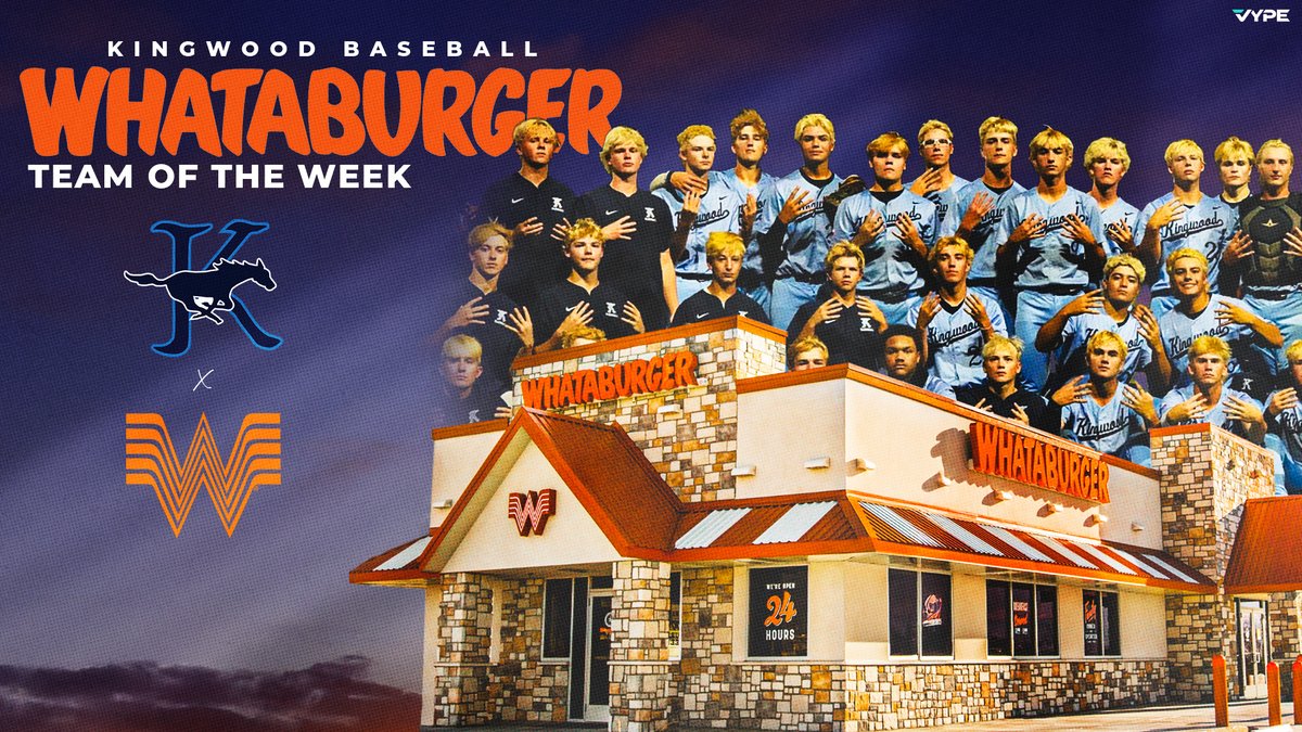 VYPE Houston (@vypehouston) on Twitter photo Whataburger Team of the Week: <a href="/KWoodBaseball/">Kingwood Baseball</a> on the precipice of history, following sweep against Memorial⚾️⭐️
The Mustangs now hold a 34-3 record in 2025, showcasing their dominance in what has been a monumental playoff run!
✍️ <a href="/MatthewOgle777/">Matthew Ogle</a>
🔗vype.com/Texas/Houston/… Whataburger Team of the Week: <a href="/KWoodBaseball/">Kingwood Baseball</a> on the precipice of history, following sweep against Memorial⚾️⭐️
The Mustangs now hold a 34-3 record in 2025, showcasing their dominance in what has been a monumental playoff run!
✍️ <a href="/MatthewOgle777/">Matthew Ogle</a>
🔗vype.com/Texas/Houston/…