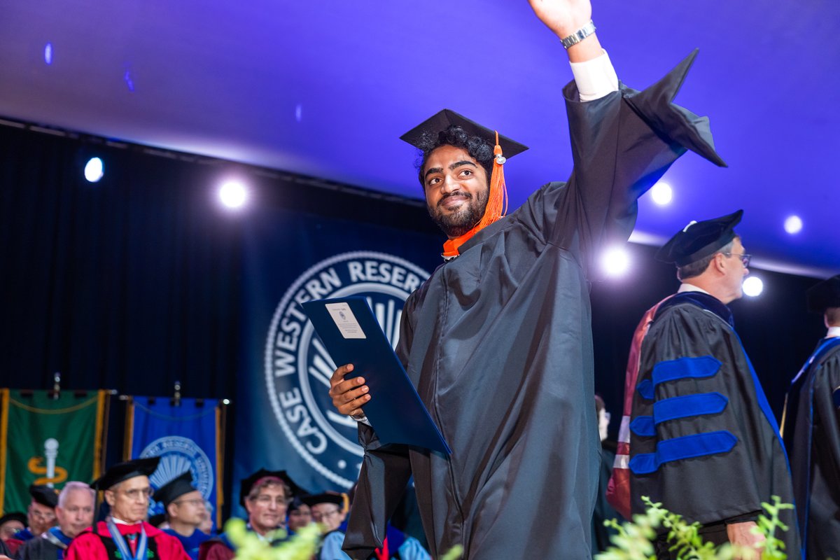 CWRU Engineering (@caseengineer) on Twitter photo Please join us in congratulating the Class of 2025! We can't wait to see the places you'll go. 🎉😊🎓
Watch the Commencement recap video: bit.ly/4dqUTmX Please join us in congratulating the Class of 2025! We can't wait to see the places you'll go. 🎉😊🎓
Watch the Commencement recap video: bit.ly/4dqUTmX