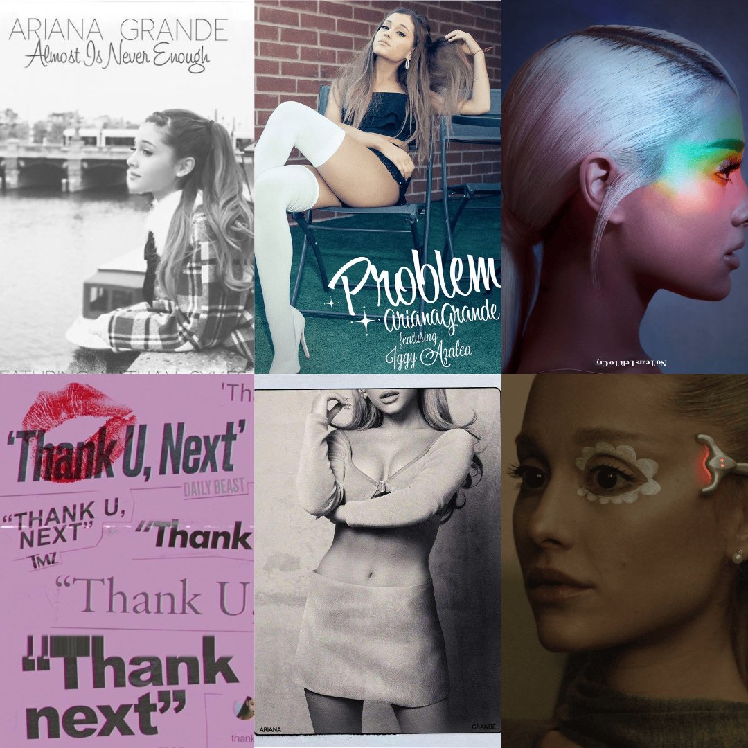 TheGrammyGuru's tweet image. Ariana Grande has surprisingly yet to earn a Song of the Year nomination at the #GRAMMYs.
Which one of her previously credited submissions do you think deserved a Song of the Year nomination the most?