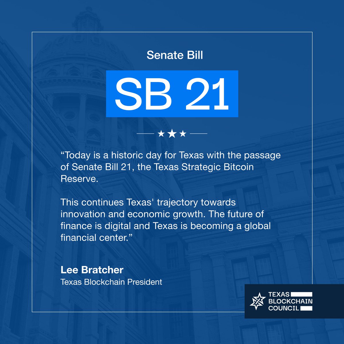 This qualifies as BREAKING NEWS !!!

<a href="/DrSchwertner/">Charles Schwertner</a> <a href="/ElectAHinojosa/">Senator Adam Hinojosa</a> <a href="/TanParkerTX/">Senator Tan Parker</a>  <a href="/RoyceWestTX/">Royce West</a> <a href="/VoteGiovanni/">Giovanni Capriglione</a>