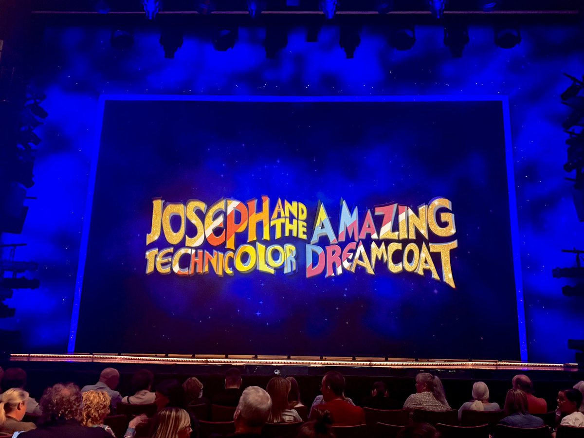 Opening night of <a href="/JosephMusical/">Joseph the Musical</a> at <a href="/brumhippodrome/">Birmingham Hippodrome</a> - what a brilliant show! Congrats to <a href="/TheMattSlack/">Matt Slack 💙</a>, <a href="/XtinaBianco1/">Christina Bianco</a> and Adam Filipe, as well as the rest of the incredible cast 👏✨