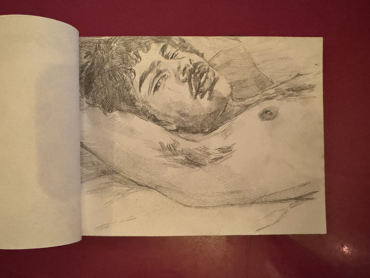 Got off the train and drew this