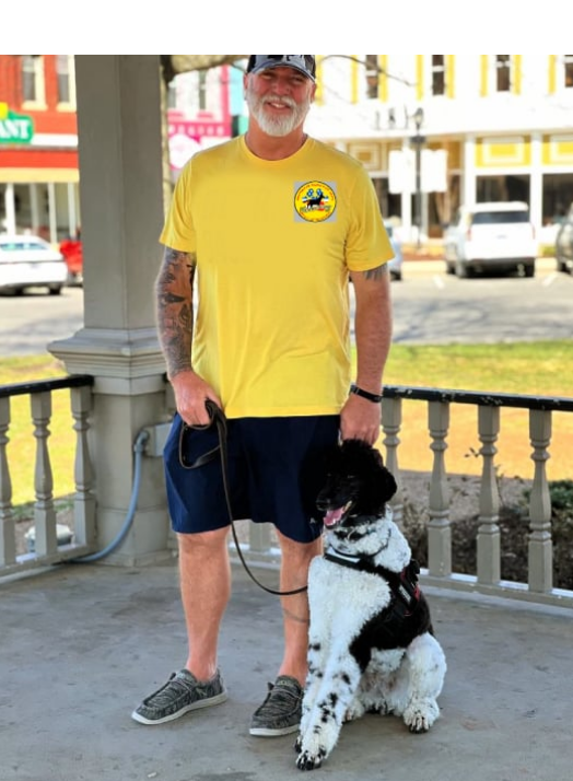 84DogsHelp's tweet image. Every pawprint tells a story! 🐾 Rex is lifechanging to Robert; he&apos;s a lifeline, guiding him through every storm. Let&apos;s spread awareness of service dog healing power! 🌈 Share your stories in the comments! wix.to/FPGWZrC #HealingHearts #WorkingDogsForVets #Resilience