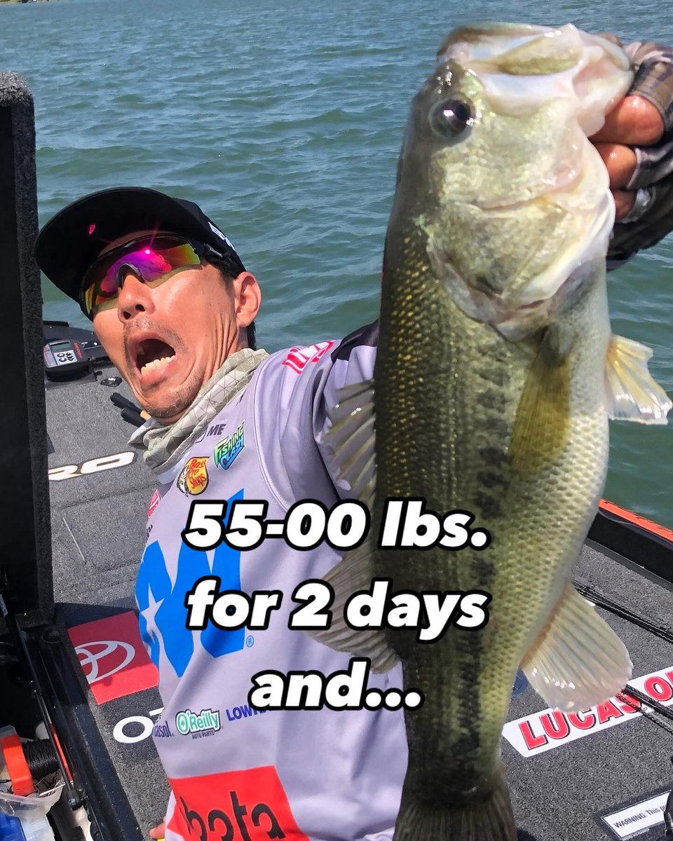 ShinFukae's tweet image. Heavy Hitters Group B Qualifying Round is over. Knockout Round tomorrow!! ヘビーヒッターズ戦Bグループ予選終了。8位で準決勝進出‼︎ 

#KEITECH
#SPRO
#GamakatsuUSA
#SHIMANO
#XBRAID
#BassCatBoats
#MercuryMarine
#PowerPole
#THMarine
#DEcreate
#AFTCO
#SWANS
#GreenFishTackle
#深江真一