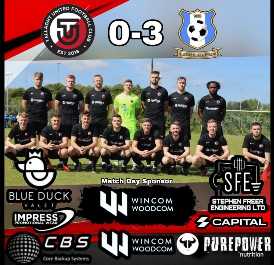 Dáithí (@daithi240) on Twitter photo <a href="/TallaghtUnited/">Tallaght United FC</a> 0-3 Blackrock Sun 1B. I know the major Sat leagues are "reserve" leagues for Intermediate, but to play 8/9 Inter players tonight and get away with it because its not more than 13 games is shocking 🤣 shambles IMO but sure look it'll never change🔴⚫️
<a href="/AlQuinn2015/">LSL Live Update’s</a> <a href="/TallaghtUnited/">Tallaght United FC</a> 0-3 Blackrock Sun 1B. I know the major Sat leagues are "reserve" leagues for Intermediate, but to play 8/9 Inter players tonight and get away with it because its not more than 13 games is shocking 🤣 shambles IMO but sure look it'll never change🔴⚫️
<a href="/AlQuinn2015/">LSL Live Update’s</a>