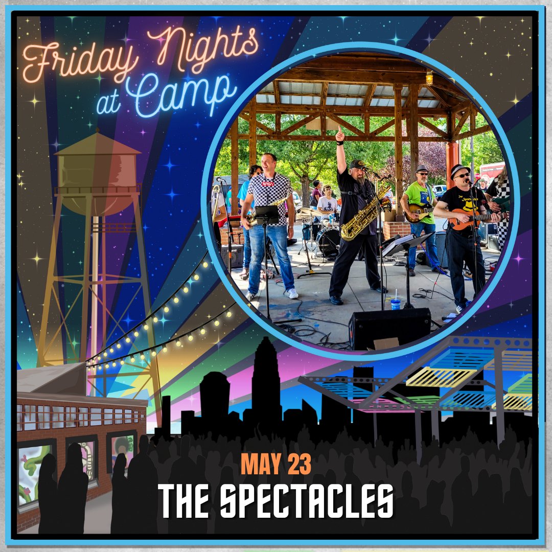 spectaclesska's tweet photo. @spectaclesska and Bakalao Stars at @campnorthend in Charlotte NC this Friday!!!

https://t.co/lTox9XUNwC https://t.co/XuZOewB7um