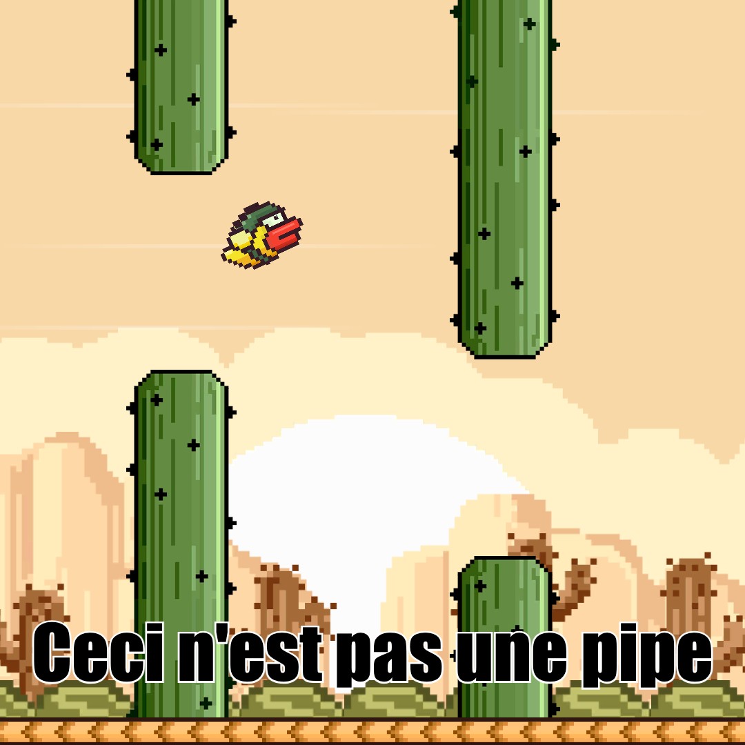...hurts like one though. #FlappyBird