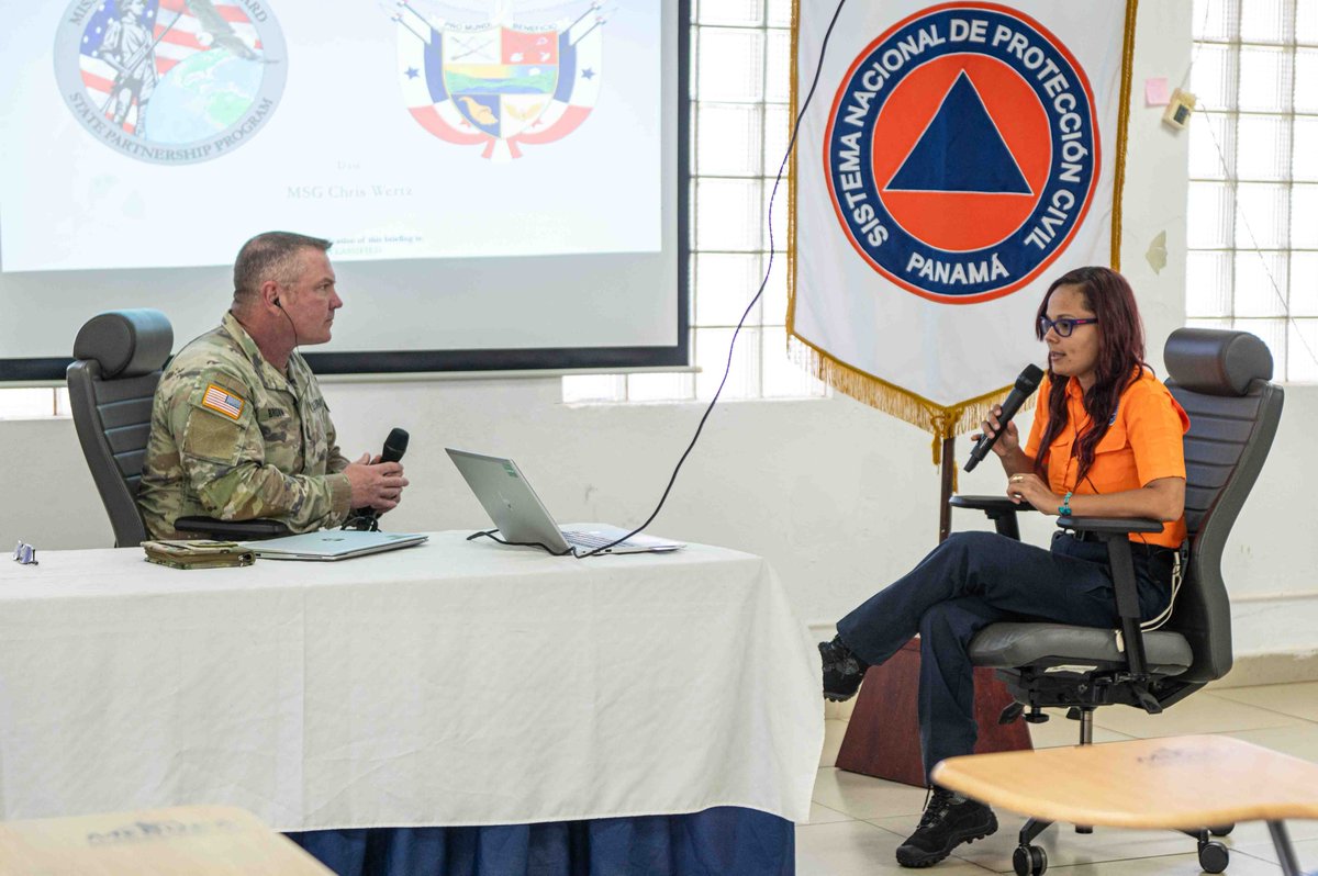 USNationalGuard's tweet image. .@Missouri_NG members exchanged disaster response best practices with their Panamanian partners during a three-day expert exchange through the State Partnership Program. 🔗nationalguard.mil/News/State-Par… #SPP