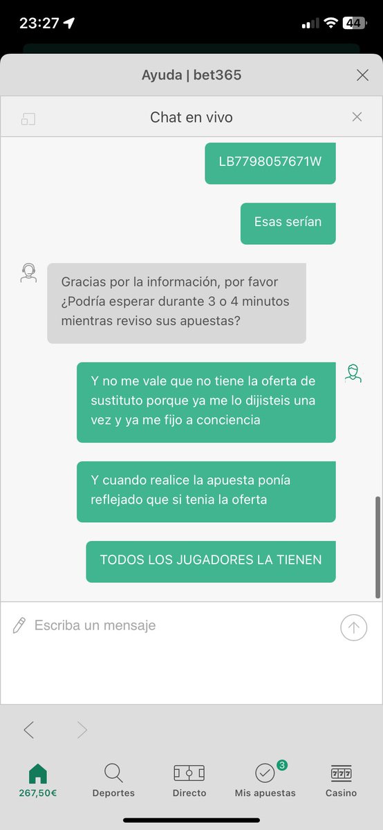 ibbsoledad's tweet photo. @Richi_RS_ @MOHAMARRADI @bet365 @reclamatubet @bet365_es A ver que dicen https://t.co/ciwTSzNIN9