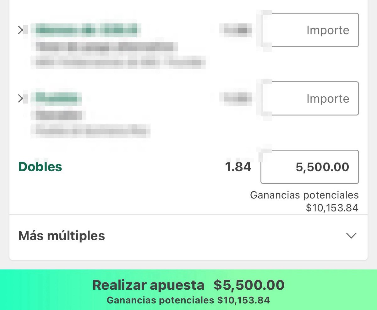 Chris - Frosty Picks ☃️ (@frosty701) on Twitter photo Paso #1 retito con mi carnal <a href="/RuyCepeda/">Ruy (Apuestas Deportivas)</a>
El último lo ganamos 5K —> 32K ✅
¿Cuántos ❤️🔥 para soltarlo? Paso #1 retito con mi carnal <a href="/RuyCepeda/">Ruy (Apuestas Deportivas)</a>
El último lo ganamos 5K —> 32K ✅
¿Cuántos ❤️🔥 para soltarlo?