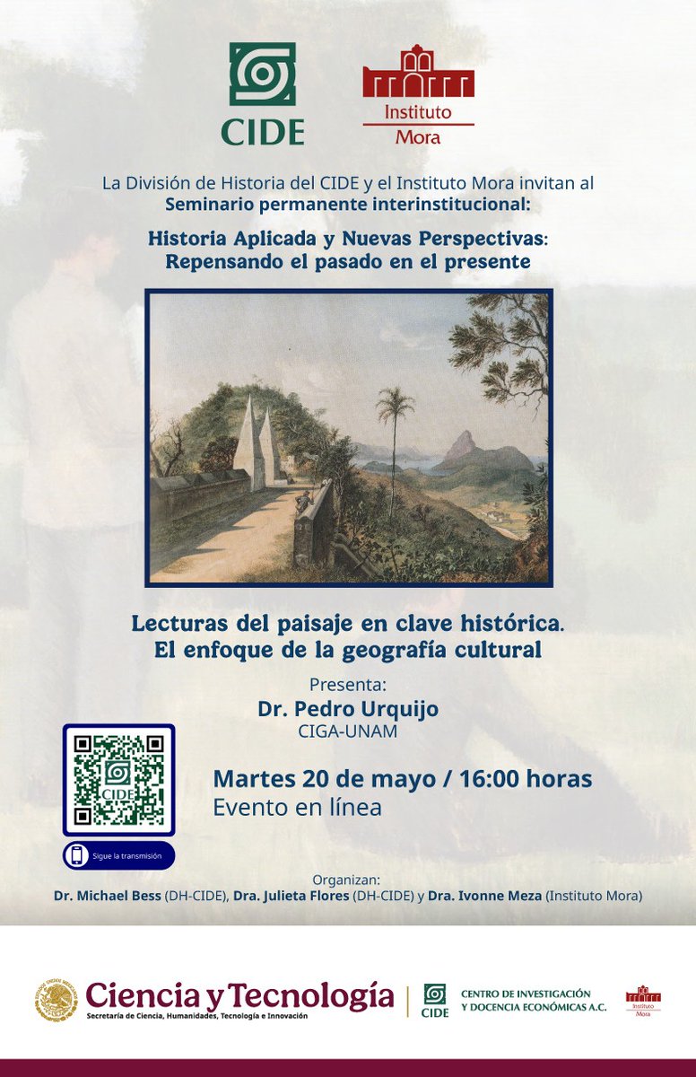 halacsolcha_'s tweet photo. Invitación a la próxima sesión del "Seminario permanente interinstitucional. Historia aplicada y nuevas perspectivas: repensando el pasado en el presente". 🌴 https://t.co/pjLzhbHuX7