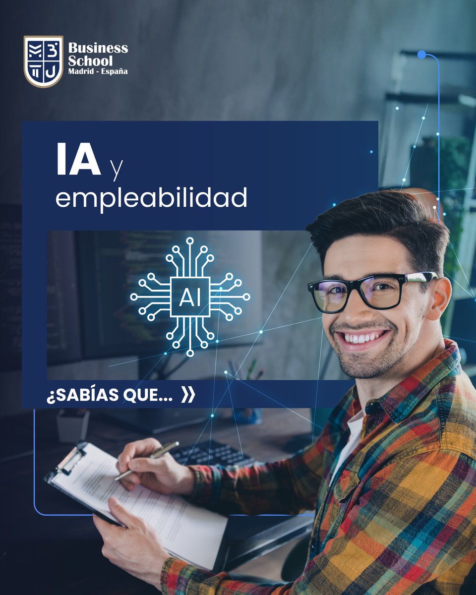 mbtues's tweet photo. ¿Sabías que la Inteligencia Artificial podría automatizar hasta el 40% de las tareas laborales actuales?
La transformación digital no elimina el trabajo… ¡lo reinventa!

#MBTU #InteligenciaArtificial #FuturoDelTrabajo #EducaciónOnline #TransformaciónDigital #BigData https://t.co/luBxwwOksi